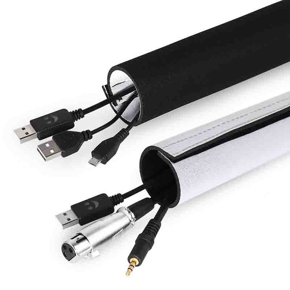 2Pcs Cable Management Sleeve P - Cable Sleeve Neoprene ulasan dan harga