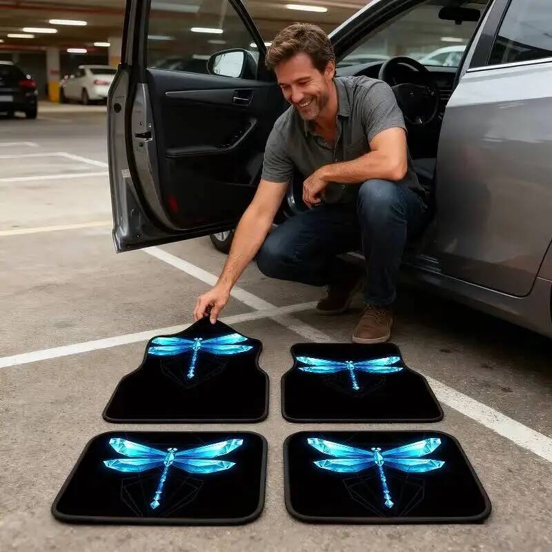 4Pcs Blue Crystal Dragonfly Bl - Universal Tech Accessories ulasan dan harga