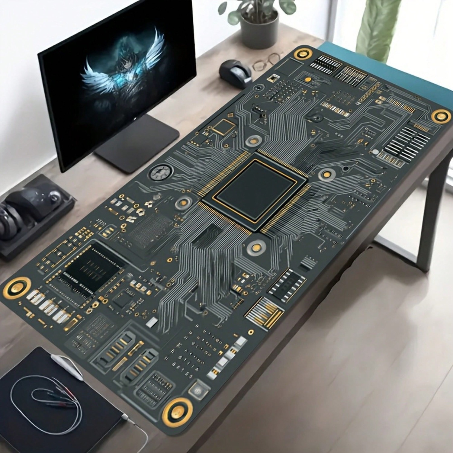 One Large E-Sports Gaming Mous - Tech Accessories Board ulasan dan harga