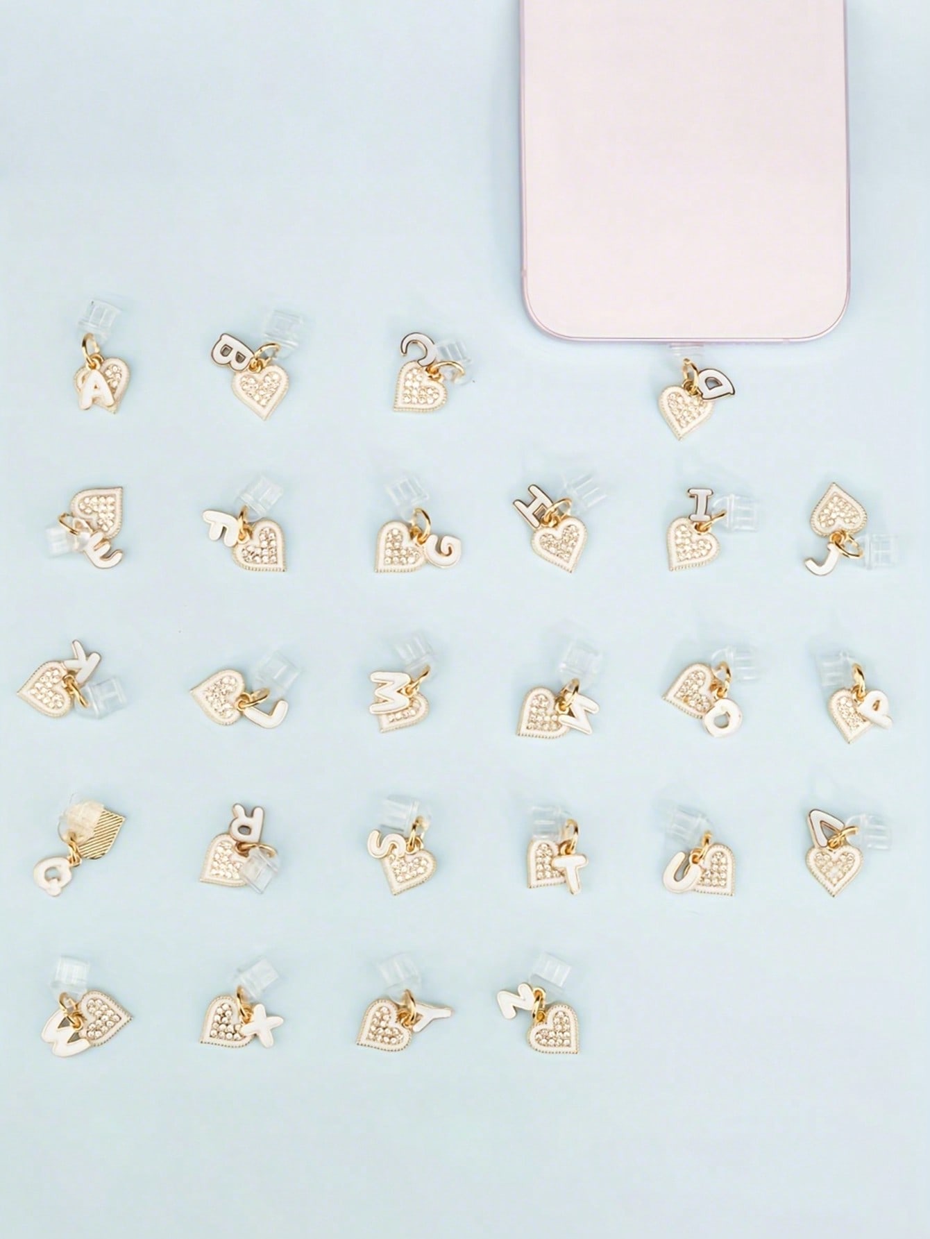 Cute Sparkling Rhinestone Hear - Tech Accessories Types ulasan dan harga