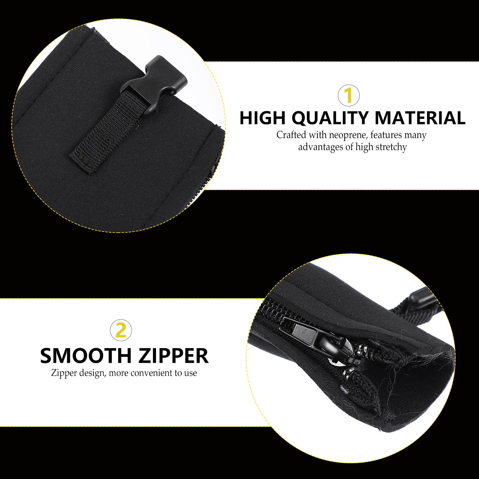 4Pcs Neoprene Cable Organizer  - Cable Sleeve Neoprene ulasan dan harga