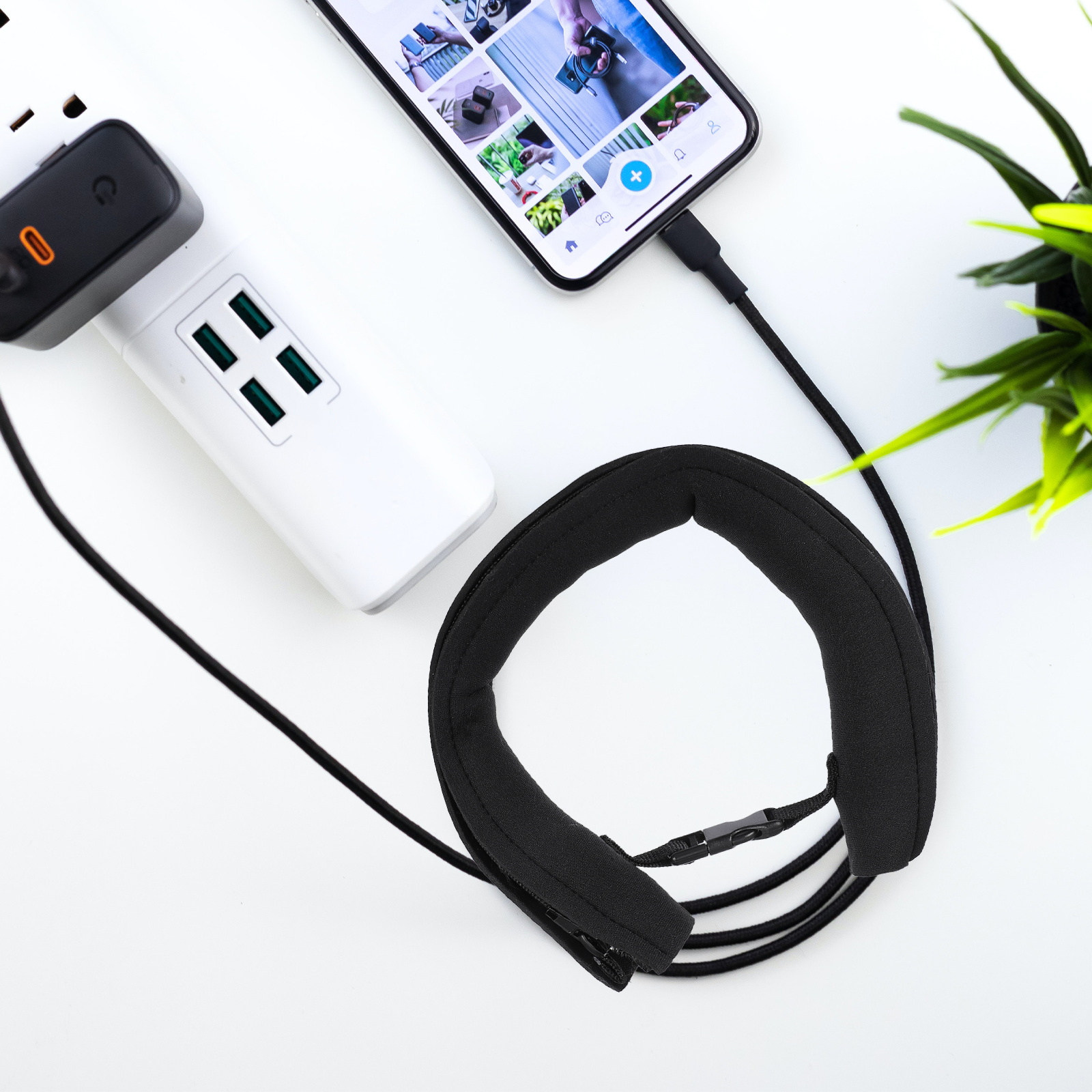 4Pcs Neoprene Cable Organizer  - Cable Sleeve Neoprene ulasan dan harga