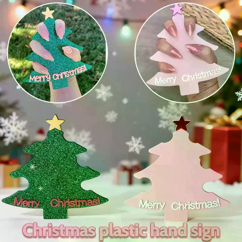 Christmas Tree Nail Art Displa - Tech Accessories Board ulasan dan harga