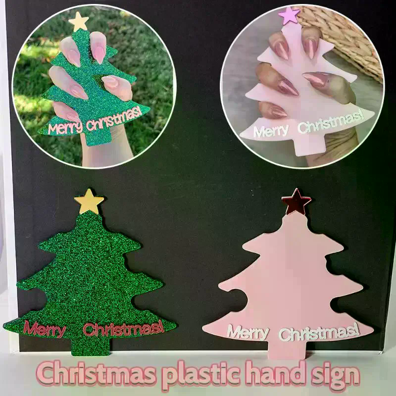 Christmas Tree Nail Art Displa - Tech Accessories Board ulasan dan harga