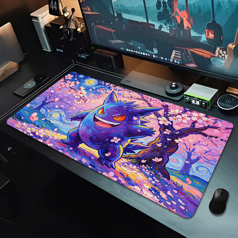 Mouse Pad sakura Gengar Gaming - Tech Accessories For Office Desk ulasan dan harga