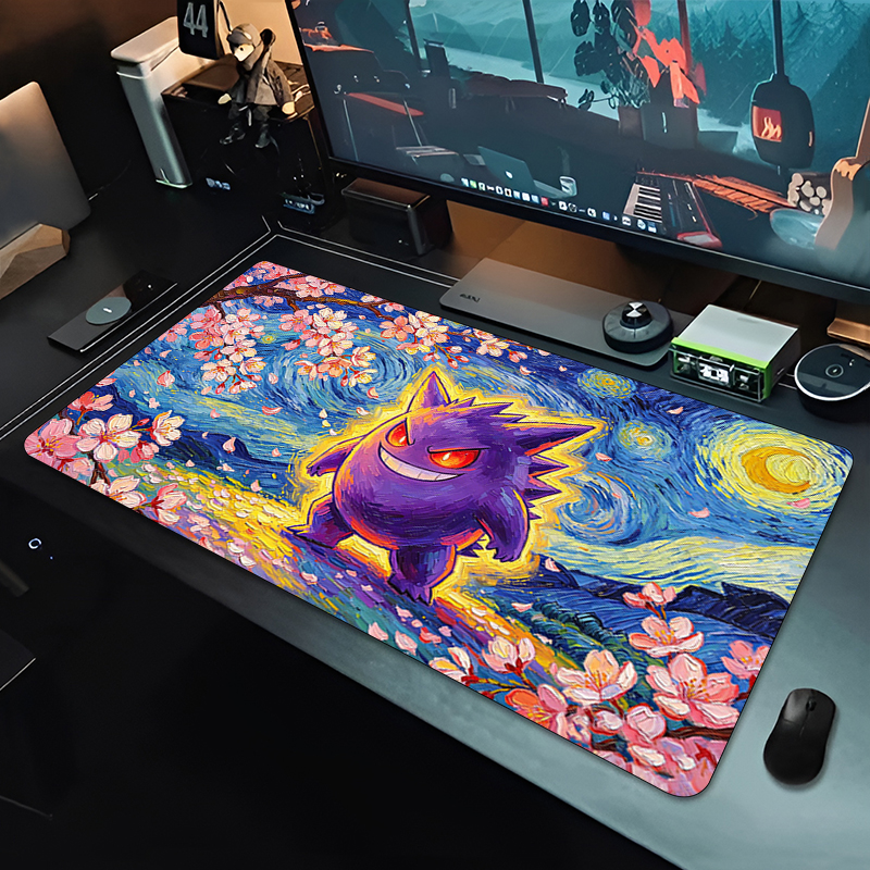 Mouse Pad sakura Gengar Gaming - Tech Accessories For Office Desk ulasan dan harga