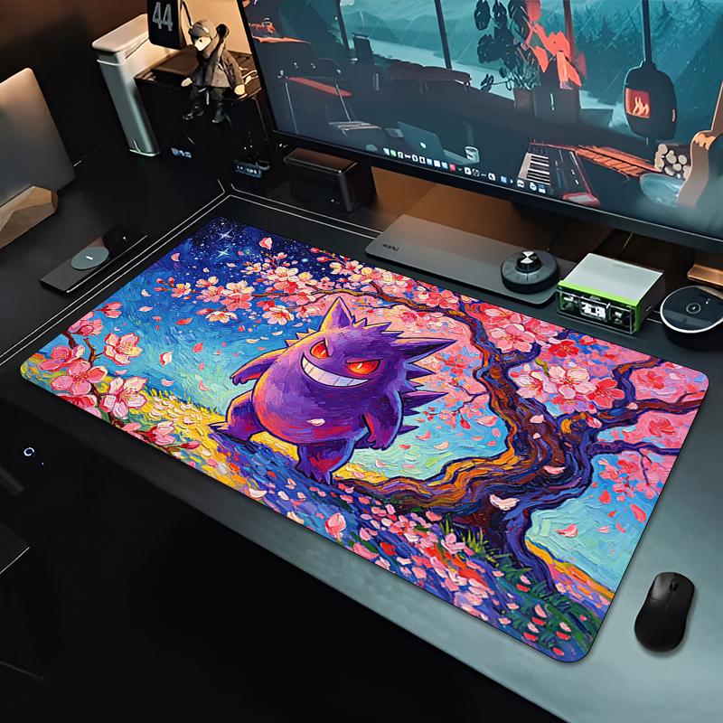 Mouse Pad sakura Gengar Gaming - Tech Accessories For Office Desk ulasan dan harga
