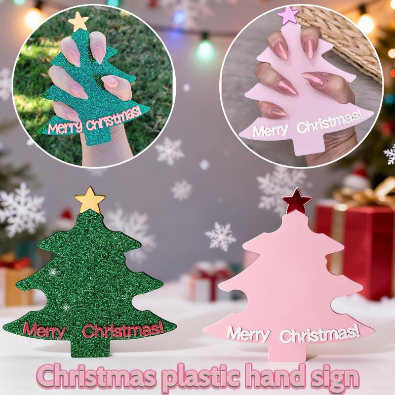 Christmas Tree Nail Art Displa - Tech Accessories Board ulasan dan harga