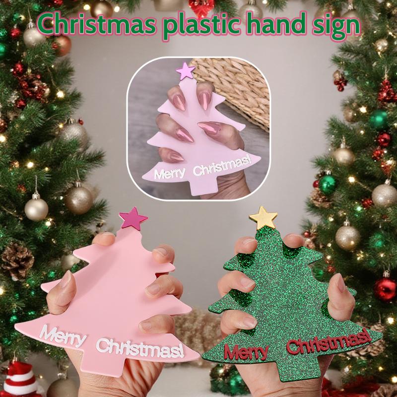 Christmas Tree Nail Art Displa - Tech Accessories Board ulasan dan harga