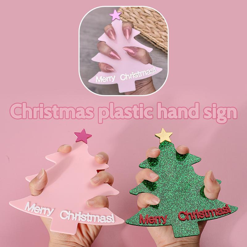 Christmas Tree Nail Art Displa - Tech Accessories Board ulasan dan harga