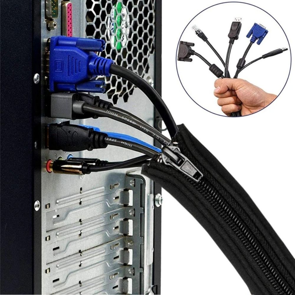 Data Cable Cable Wire Protecto - Cable Sleeve Neoprene ulasan dan harga