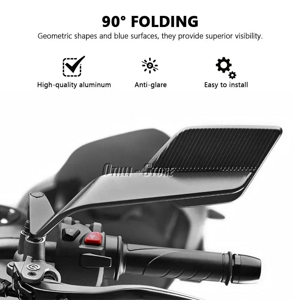 Motorcycle Side View Mirror Wi - Universal Tech Accessories ulasan dan harga