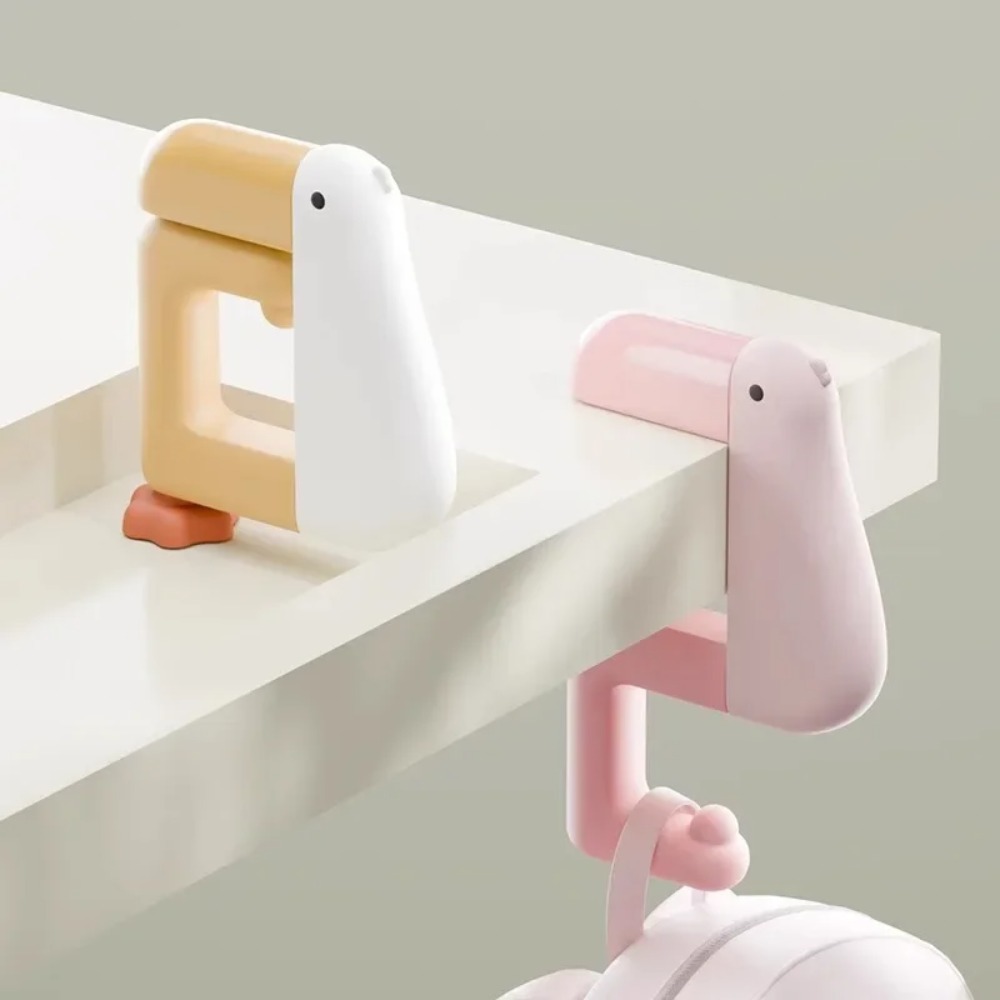 1pc Duck Shaped S Type Foldabl - Tech Accessories For Office Desk ulasan dan harga