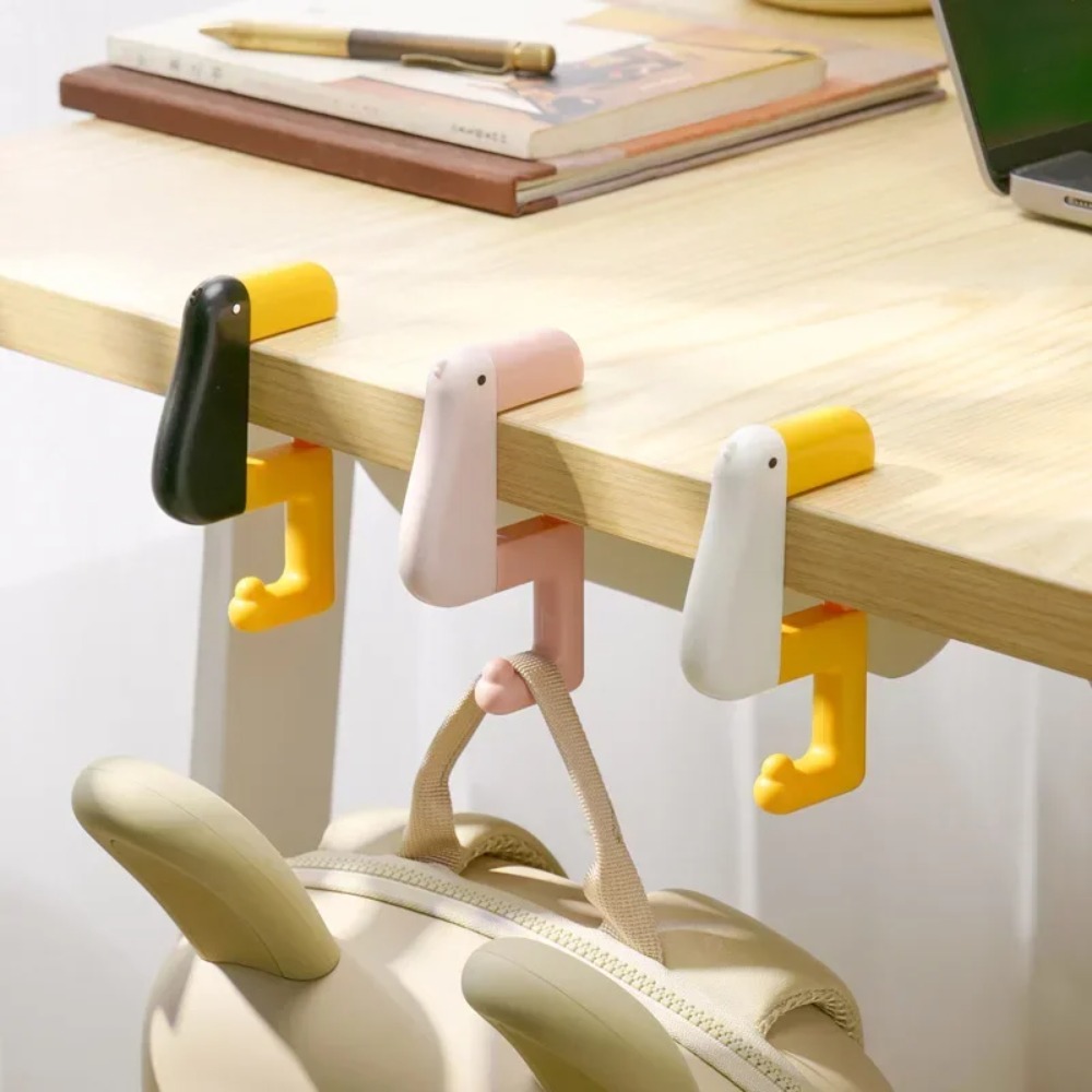 1pc Duck Shaped S Type Foldabl - Tech Accessories For Office Desk ulasan dan harga
