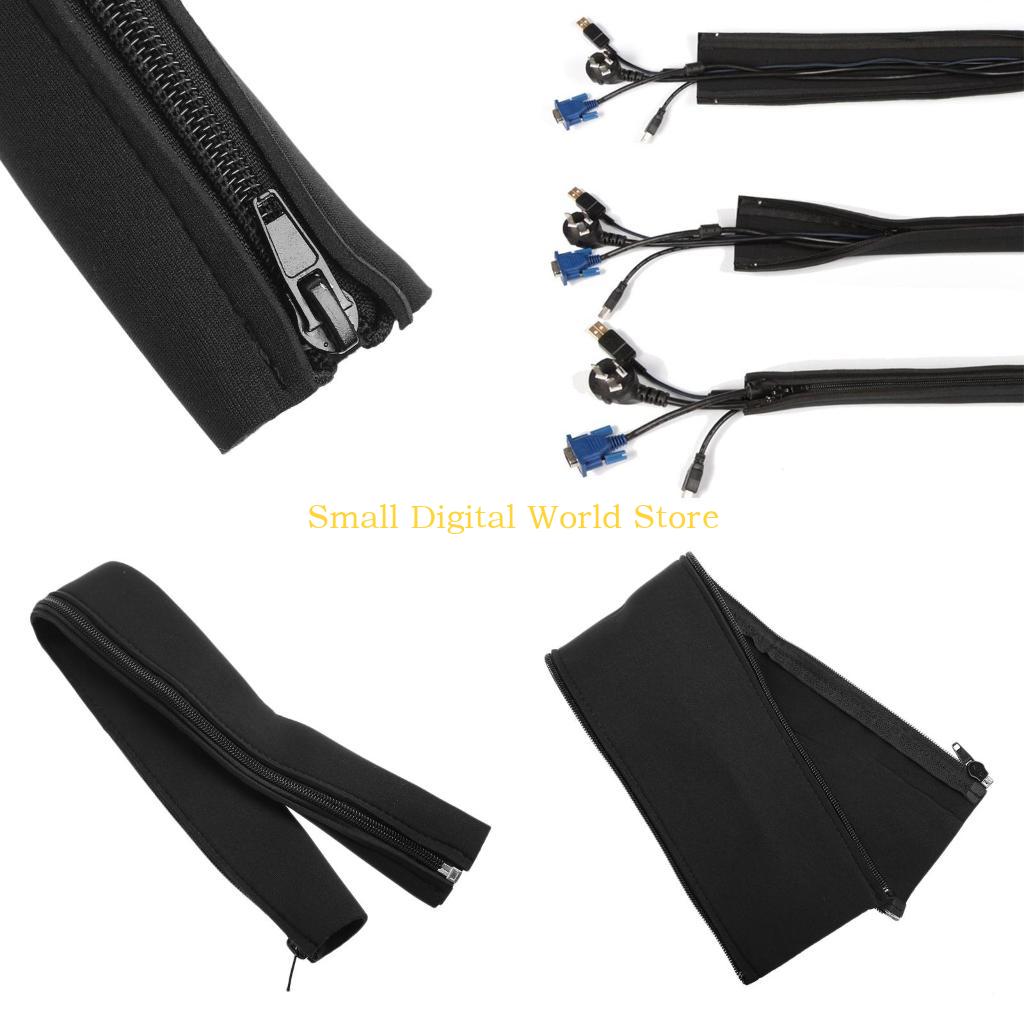 77UB DIY Cable Management Slee - Cable Sleeve Neoprene ulasan dan harga