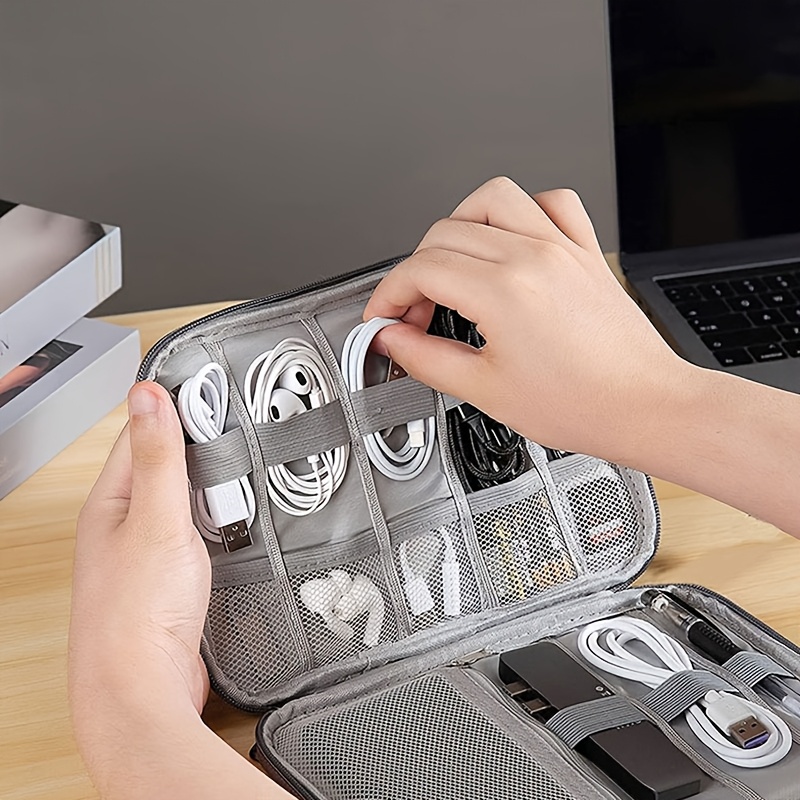Travel Cable Organizer Case: 1 - Tech Accessories Travel ulasan dan harga