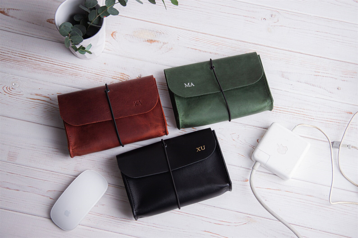 Genuine Leather MacBook Mouse  - Tech Accessories Travel ulasan dan harga